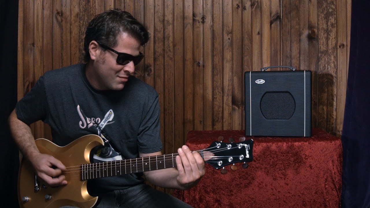 Supro Blues King 8 Tube Amplifier Official Demo by David Koltai 1x8 Combo - YouTube