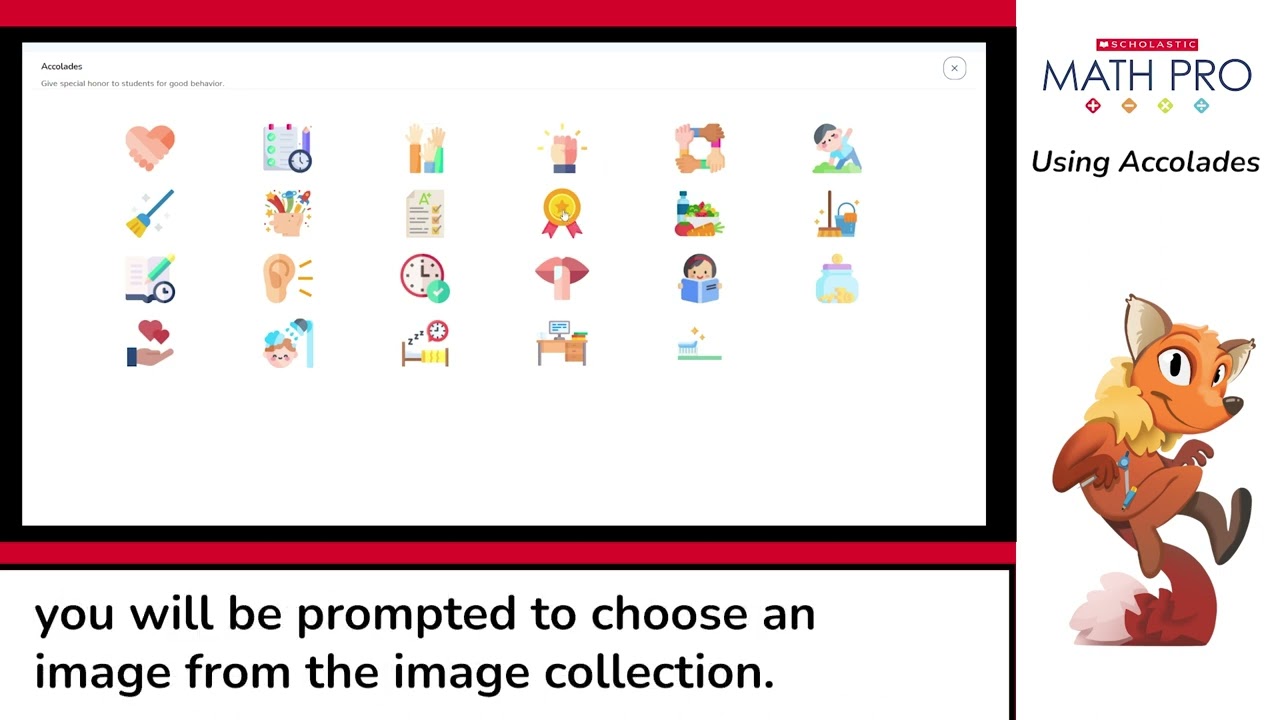 Give accolades to your students