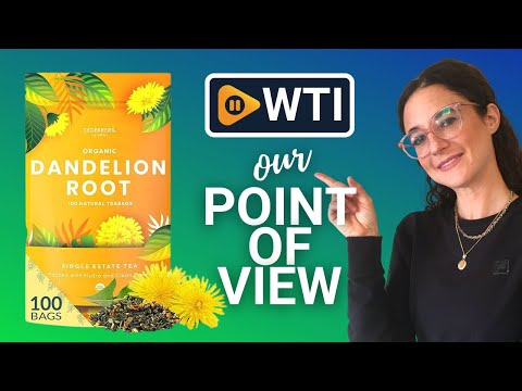 Single Origin Dandelion Root Tea Bags - WTI product video review