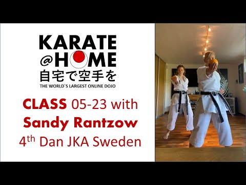 Karate@Home class 05 23 with Sandy Rantzow