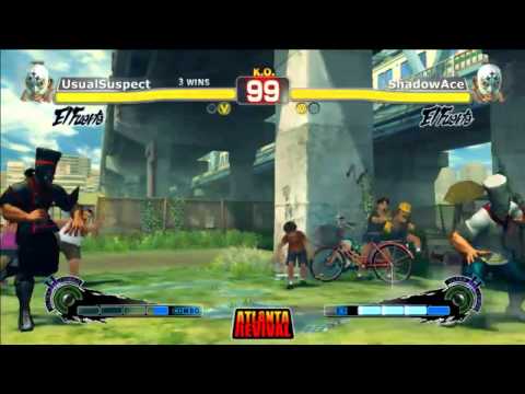 Atlanta Revival 6/25 SSF4:AE Ususal Suspect vs ShadowAce "I Quit" Match