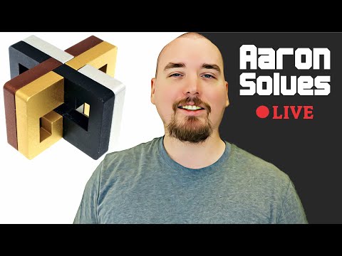 Aaron Solves Live from Puzzle Master - metal Chiasma