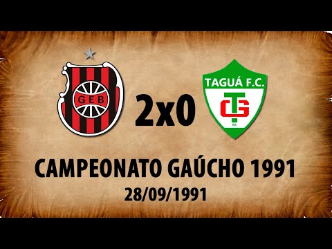 G.E.Brasil 2x0 Taguá - Campeonato Gaúcho 1991