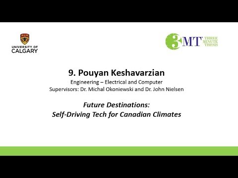 UCalgary Three Minute Thesis (3MT) 2018, 2nd Place - Pouyan Keshavarzian