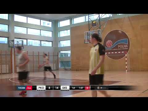 Cały mecz: Destrier vs PKO Bank Polski - II Liga Warszawa - 10.05 - Koszykarska Liga Biznesu