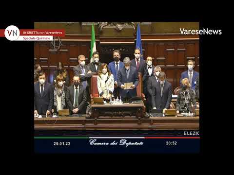 Sergio Mattarella rieletto Presidente della Repubblica con 759 voti