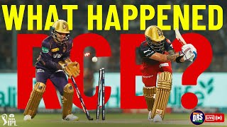 What Happened RCB? | RCB vs KKR Review | Tata IPL 2023 | DRS Live🔴