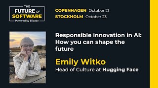 Responsible innovation in AI: How you can shape the future | Hugging Face
