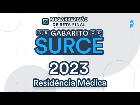 Gabarito SURCE 2023 - Correção de Prova ao vivo