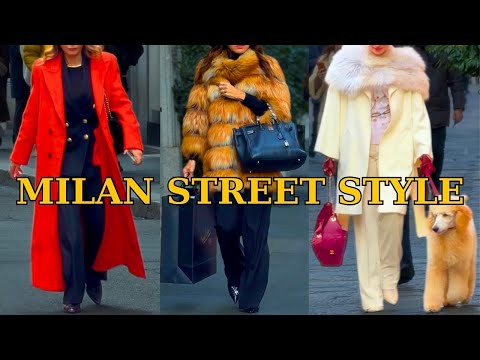 Exclusive Italian elegance 👠 Luxury street style in Milan | What trendsetters are wearing in 2026