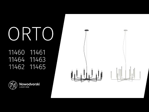 Підвісний світильник, люстра Nowodvorski 11465 Orto XII B E14 12x10W IP20 світло-сірий