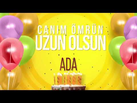 ADA - İyi ki Varsın İyi ki Doğdun Ada