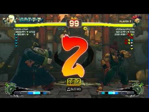 xxalwaysno1xx (Akuma) vs Yukito-chan (Rufus) SSF4 Arcade Edition 2012 Ranked