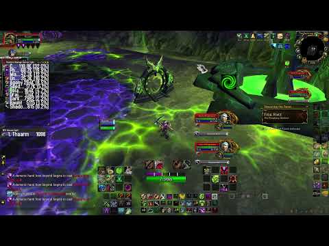 Affliction Warlock Mage Tower - VICTORY - 9.1.5