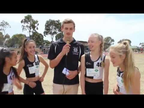 Record - Girls U/13 4x100m Relay Team Record
