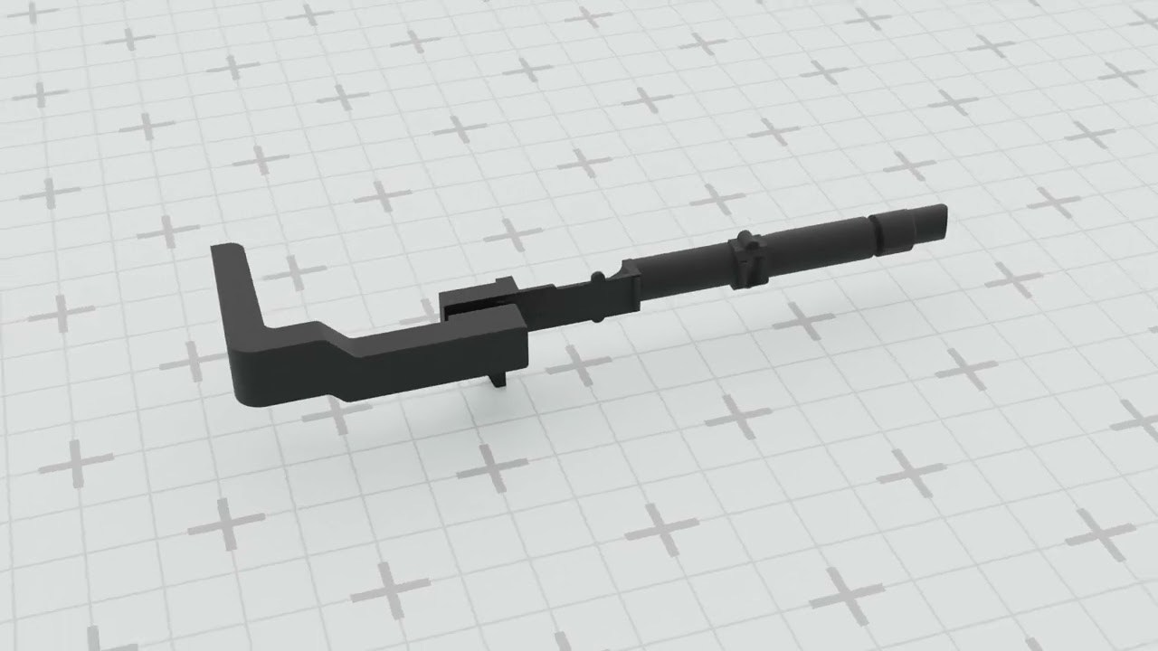 TOYOTA C-HR Fuel Door Latch 77030F4010 3D Print Model