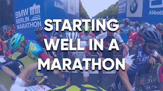 The importance of starting a marathon - Powerslide Marathon Tips
