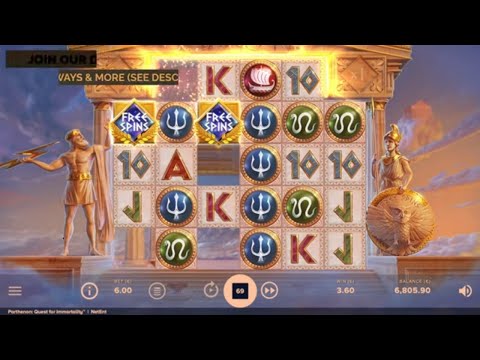 Parthenon: Quest for immortality Review & Bonus Feature ( NetEnt)