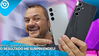 S24 vs S24 FE | Afinal, QUEM É O MAIS PODEROSO? O Resultado ME SUPREENDEU!