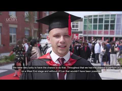 UCLan Summer Graduation 2019 - Aaron- Music Theatre
