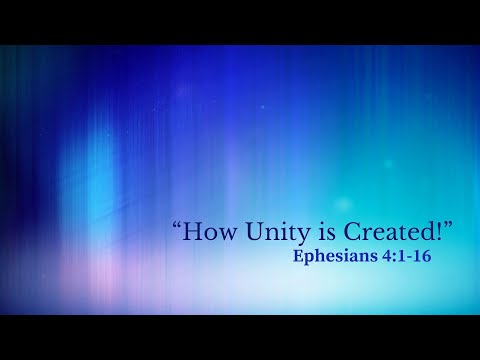 “How Unity is Created” | Sermon July 13, 2025