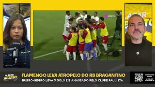 APAGÃO NO TIME DO FLAMENGO? RUBRO-NEGRO É ATROPELADO POR BRAGANTINO | Corte do Placar Aberto
