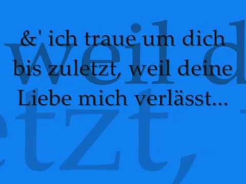 Kyra ft. Saint Plex - Weil du fort gehst (Lass mich los RMX) New German RnB 2009 (Lyrics)