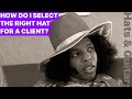 How Do I Find The RIGHT HAT For A Person?  My Method:How I Select The Proper Hat To Match The Client