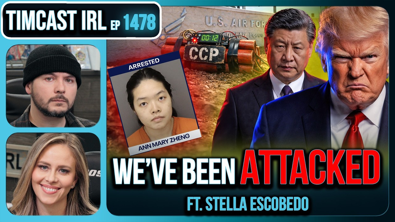 Chinese "Spies" Indicted For Attempted BOMBING Of US Central Command, WW3 | Timcast IRL