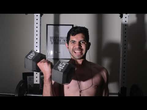 Bicep Dumbbell Curls Progress