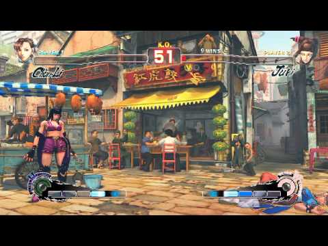 Ultra Street Fighter IV battle: Chun-Li vs Juri