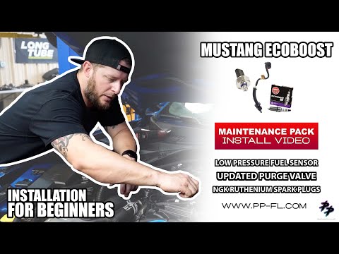 2015-2023 MUSTANG ECOBOOST/MAINTENANCE PACK INSTALL VIDEO/ LOW PRESSURE FUEL SENSOR!