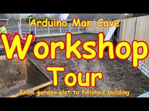 #212 Arduino Man Cave aka Workshop Tour 💻
