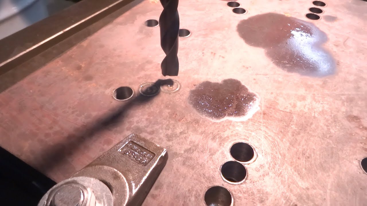 Proper Centering of Drill on Spotted Hole