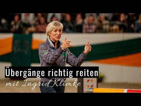 Übergänge richtig reiten! 😇 | Ingrid Klimke zeigt wie's geht | 57. Trakehner Hengstmarkt