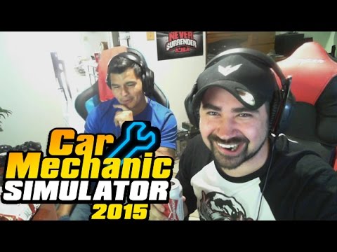 AngryJoe Plays Car Mechanic Simulator 2015!