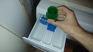 Bosch Washer Dryer/Waschtrockner - Whites, full load.