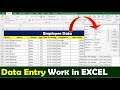 Data Entry Using Form In Microsoft Excel Data Entry In Excel Data Entry In Excel