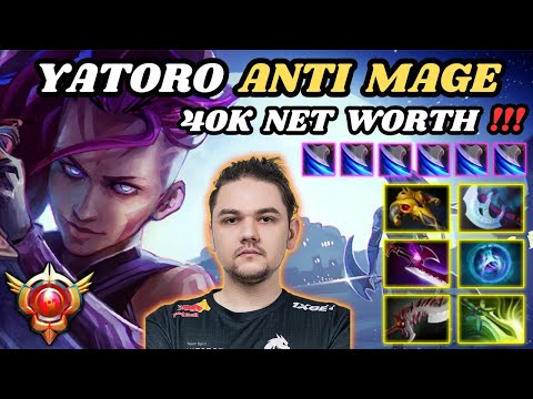 🔥 YATORO Anti Mage Highlights Grandmaster Tier 🔥 900+ GPM XPM YATOROGOD - Dota 2