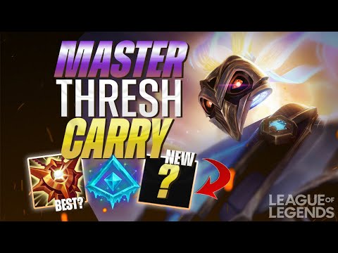 Thresh vs Nautilus [SUP] - EUW MASTER | Season 13 | Thresh Build Guide High-Elo (League of Legends)