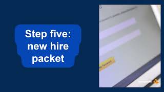 Pre Onboarding Steps 4 & 5