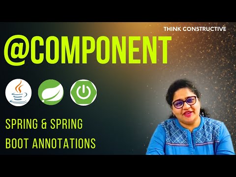 Spring Component Annotation Tutorial Spring Framework Spring Boot Annotation
