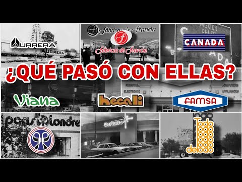 Mexican stores that no longer exist (Part 1)