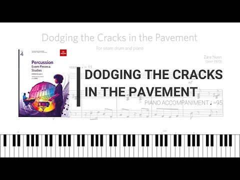 ABRSM G4 Percussion 2020 (A5) Dodging the Cracks in the Pavement (Piano accompaniment)