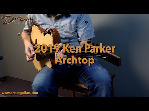 2019 Ken Parker Archtop, Flamed Mahogany & Red Spruce