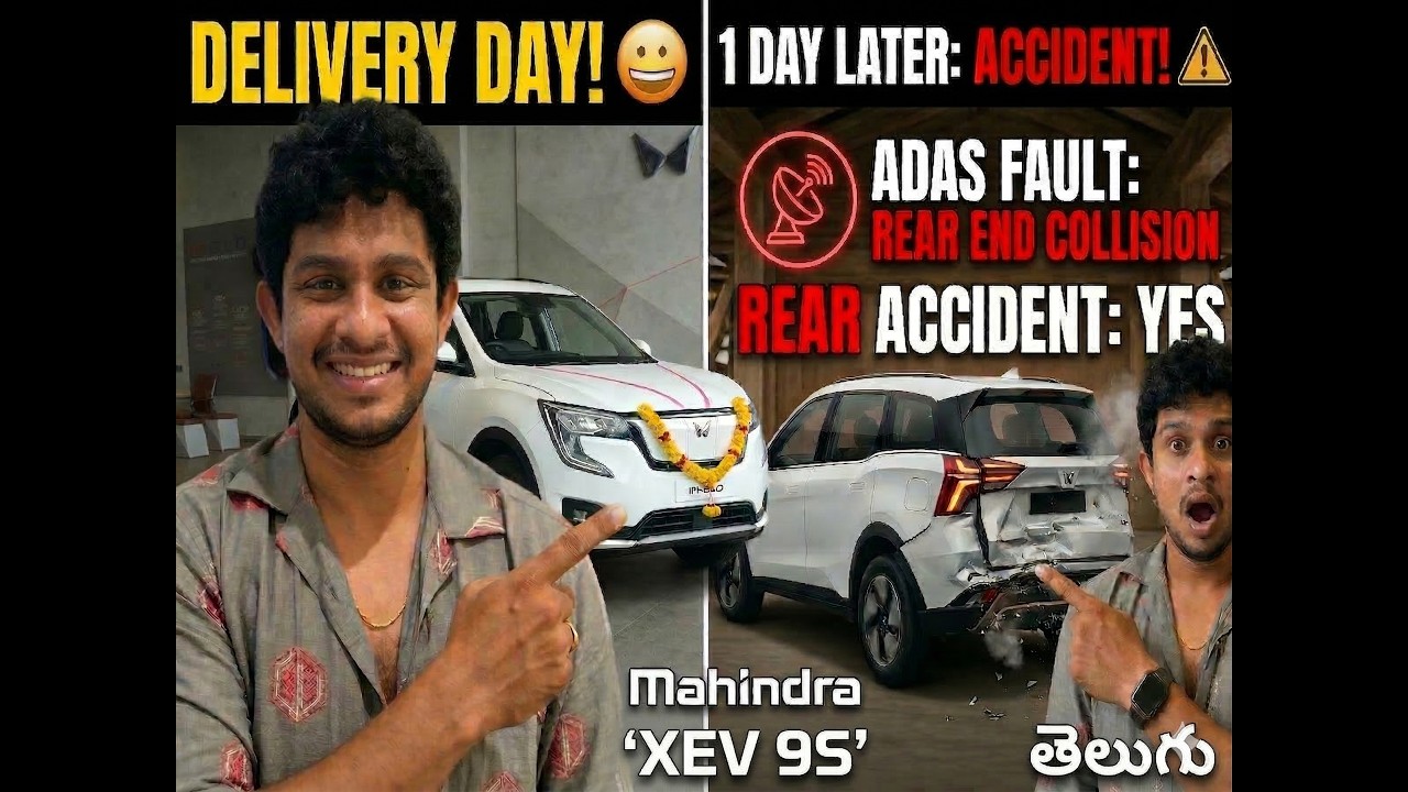 Naa New XEV 9S Accident | ADAS mistake? | Be Careful!