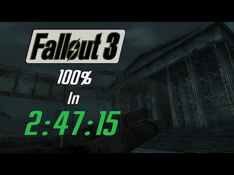 Fallout 3 100% Speedrun in 2:47:15 (Former World Record)