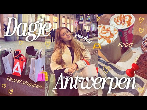 SHOPPEN in ANTWERPEN met Ayla! 🛍️❄️ | *veel chaos* 