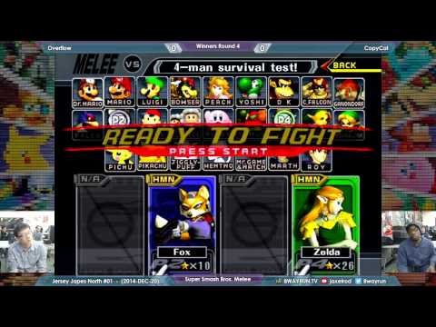 Jersey Japes North #01   SSBM W4   Overflow VS CopyCat