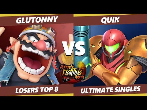 UFA 2019 SSBU - Solary | Glutonny (Wario) Vs. myR | quiK (Samus) Smash Tournament Losers Round of 8